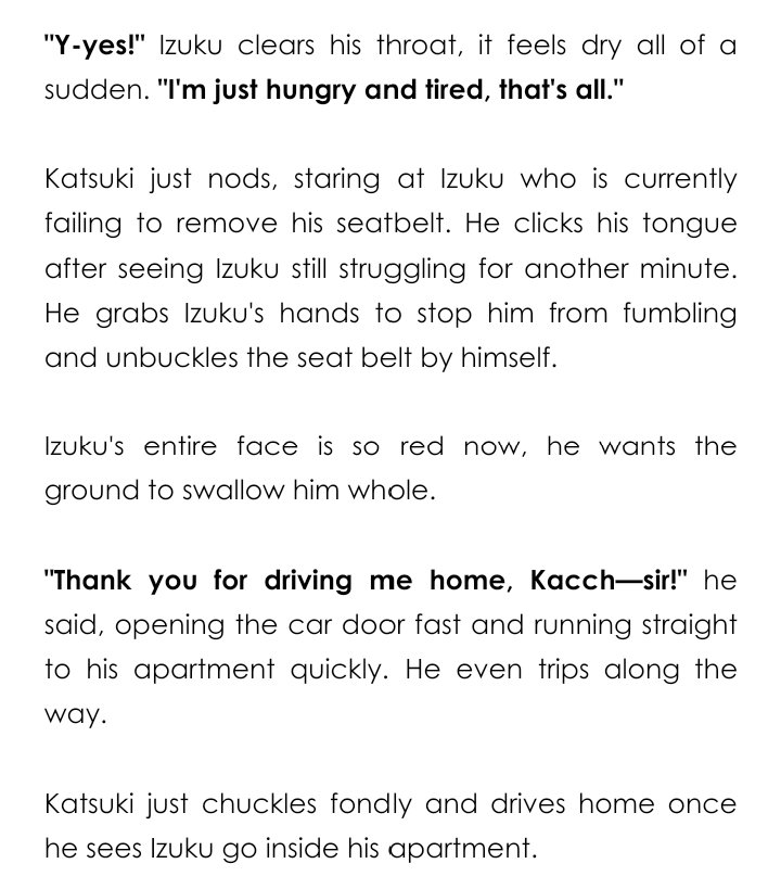 47. the car scene (i had to make a narration because idk how else to describe this so yea)