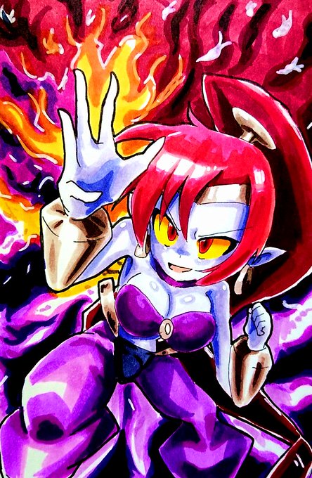 ネガ・シャンティ
#Shantae
#シャンティ 