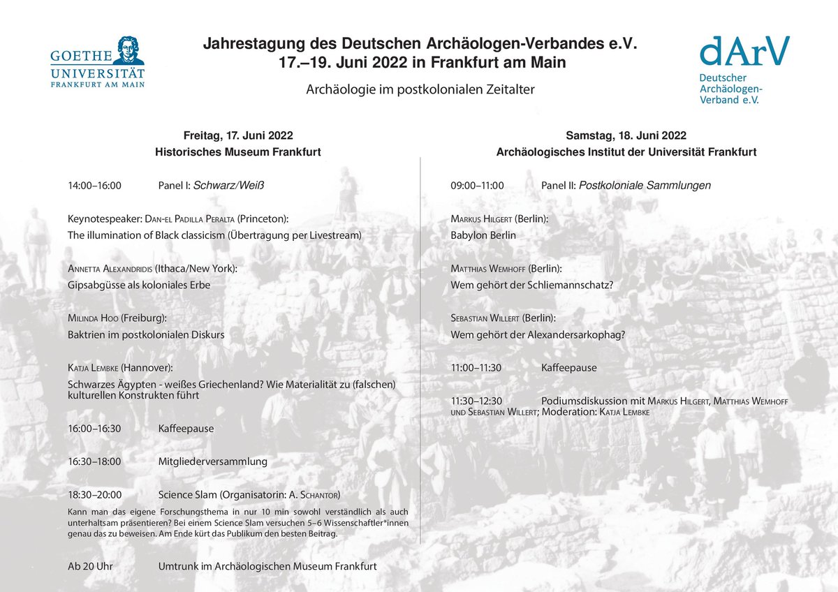 duDArVst's tweet photo. Das finale Programm der Jahrestagung 2022 ist bereit 🥳 wir freuen uns auf die spannende Vorträge und auf eure Teilnahme! 
Das Anmeldeformular finden Sie hier: https://t.co/Rou7eY5UgS https://t.co/IAh6nwi5md