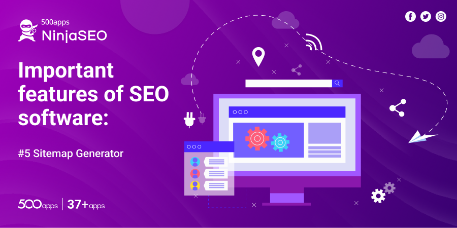 NinjaSEO_500's tweet photo. Important features of SEO software:
#5 Sitemap Generator
Generate hassle-free sitemaps that can be submitted to search engines to help them discover, crawl and index your website more effectively.
Learn more: π https://t.co/GqGKRE8sng
#SitemapGenerator
#XMLsitemaps https://t.co/CHNr4nCzv4
