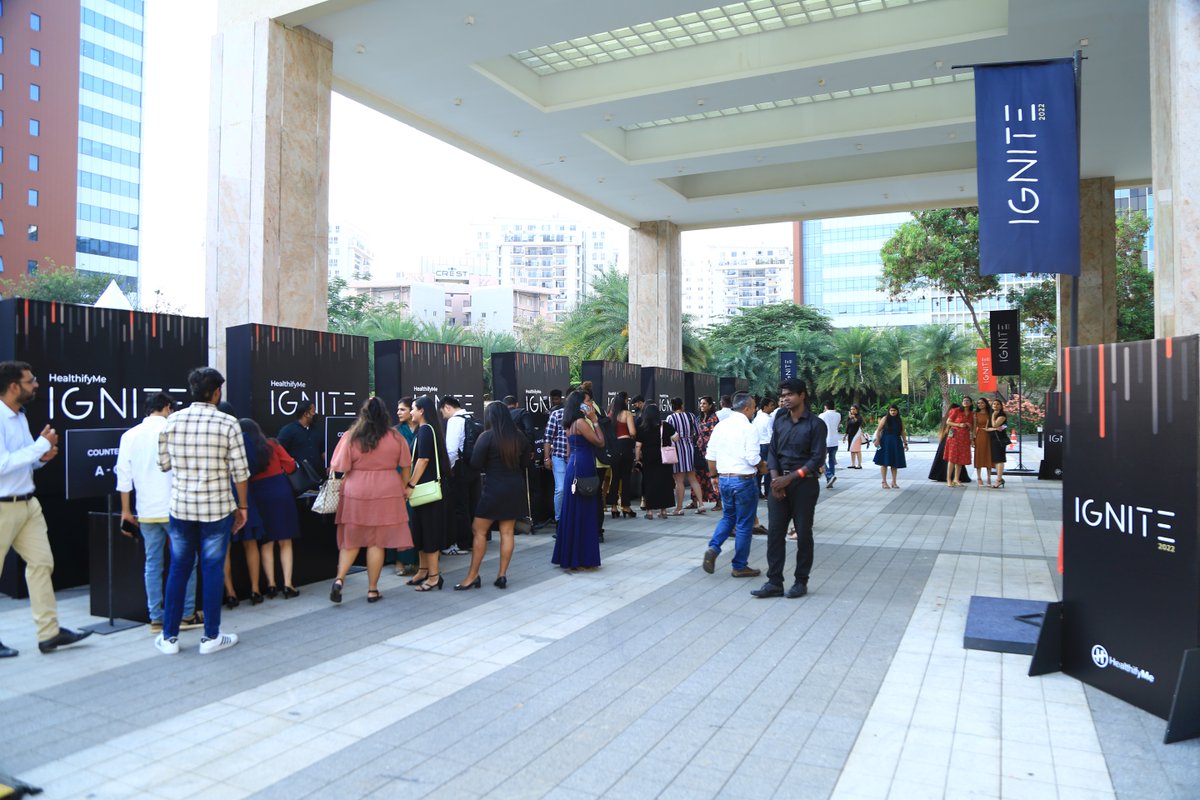healthifyme's tweet photo. It's been a week and we still can't have enough of the celebrations from #HealthifyMe's 10th annual event, #Ignite2022 ⚡
A power-packed event with lots of surprises &amp; exciting revelations 😎

Click here to take a look: https://t.co/U0wFIpys1b https://t.co/AIyPIGjMCY