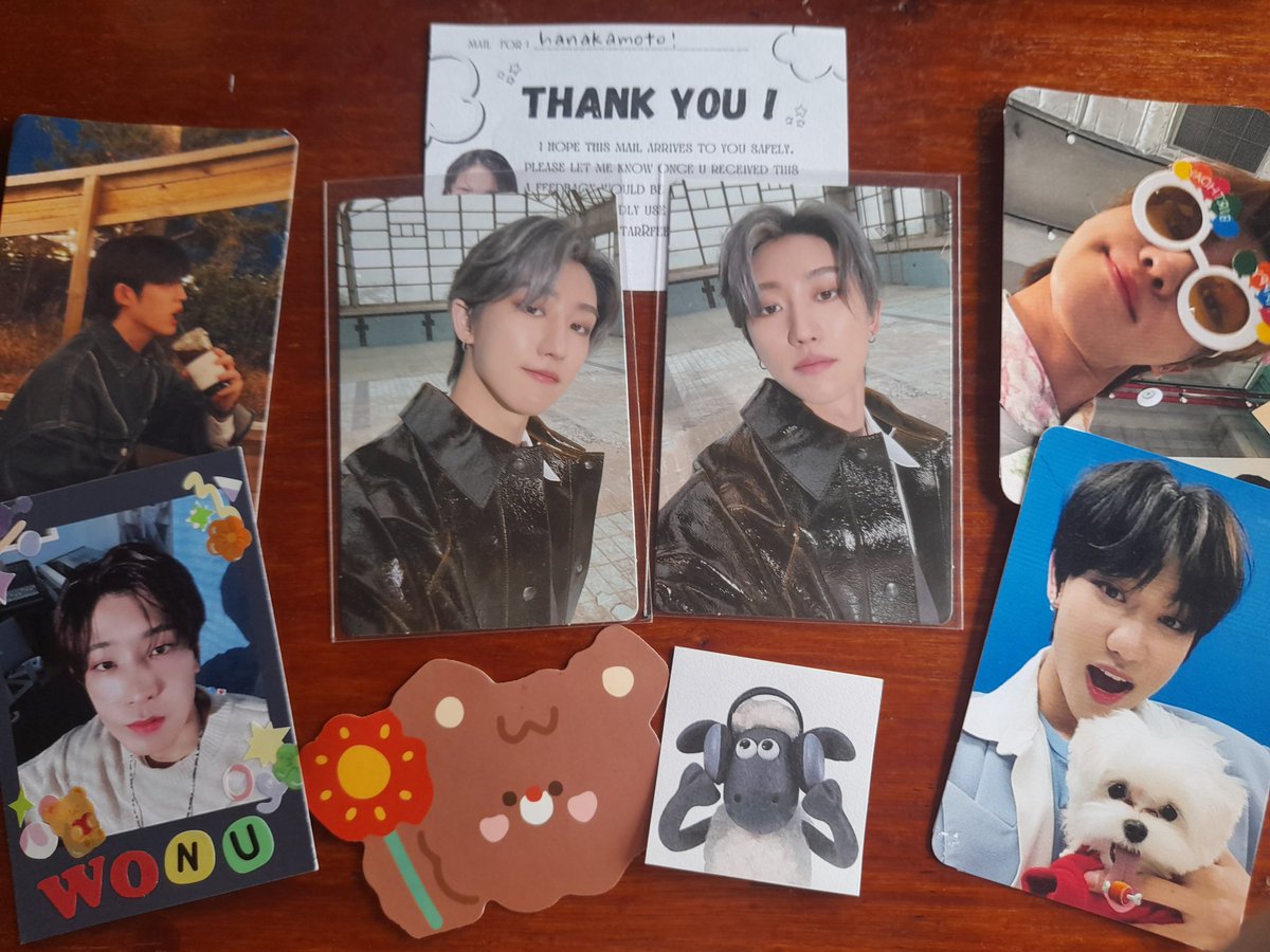 idubiluminghao's tweet photo. ↷ from: @jjangpoca ♡ᵎ

finally minghao attacca album pcs graduationism soon! makakamove on na rin sa attacca era dahil new era nanaman 🤩 thank you so much po for packing minghao safely and for the cutie freebies <33

☆ #starRfeedbacks ☆ https://t.co/SPalKJj7NS