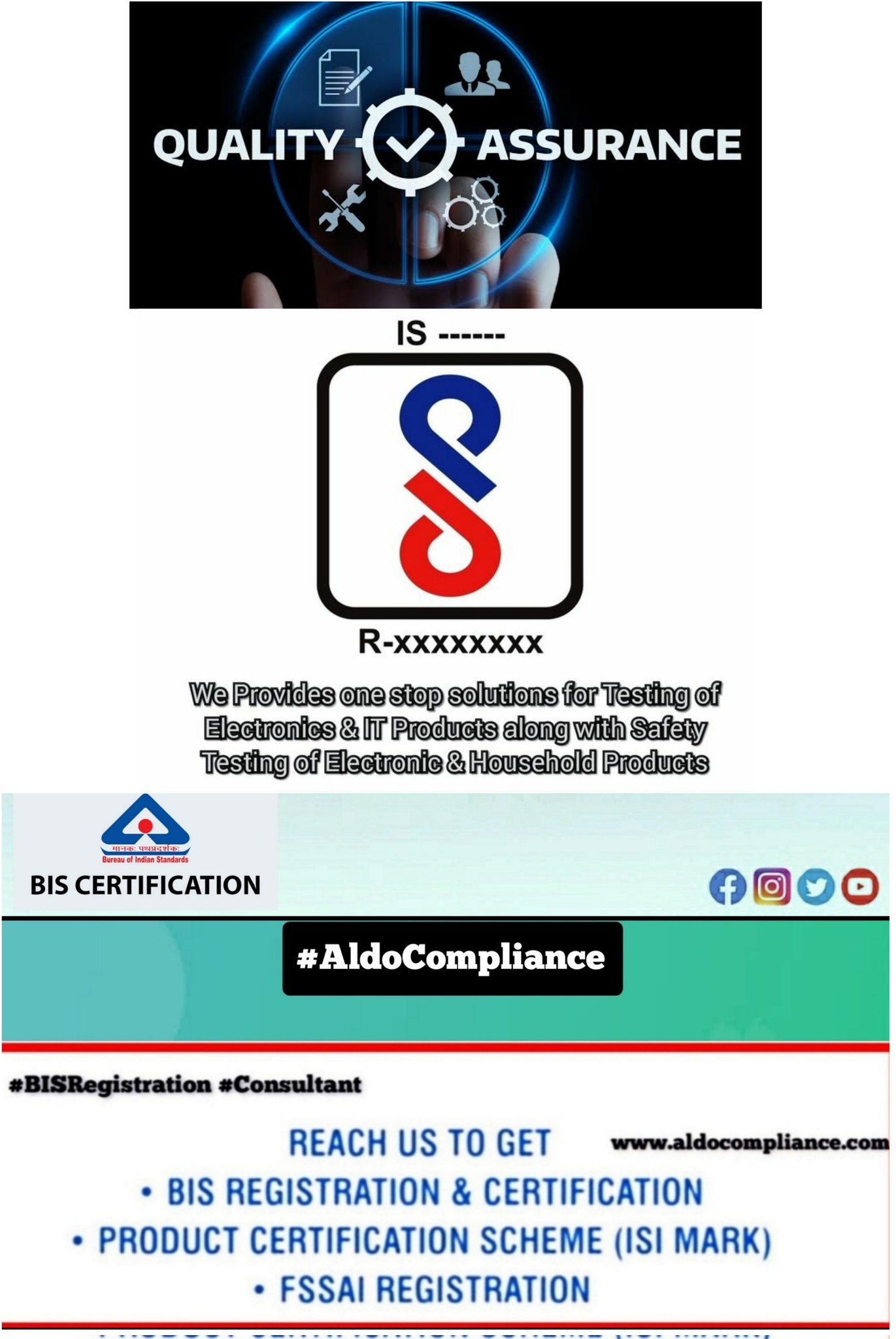 Aldo Compliance and Testing Labs Pvt. Ltd 🇮🇳 on X: ONE STOP SOLUTION  FOR ALL KIND OF TECNICAL COMPLIANCE 🔸𝐈𝐒𝐈 𝐌𝐚𝐫𝐤 & 𝐁𝐈𝐒  𝐑𝐞𝐠𝐢𝐬𝐭𝐫𝐚𝐭𝐢𝐨𝐧 (𝐁𝐮𝐫𝐞𝐚𝐮 𝐨𝐟 𝐈𝐧𝐝𝐢𝐚𝐧 𝐒𝐭𝐚𝐧𝐝𝐚𝐫𝐝)  🔸WPC Approval ✨𝐏𝐫𝐨𝐝𝐮𝐜𝐭 ...
