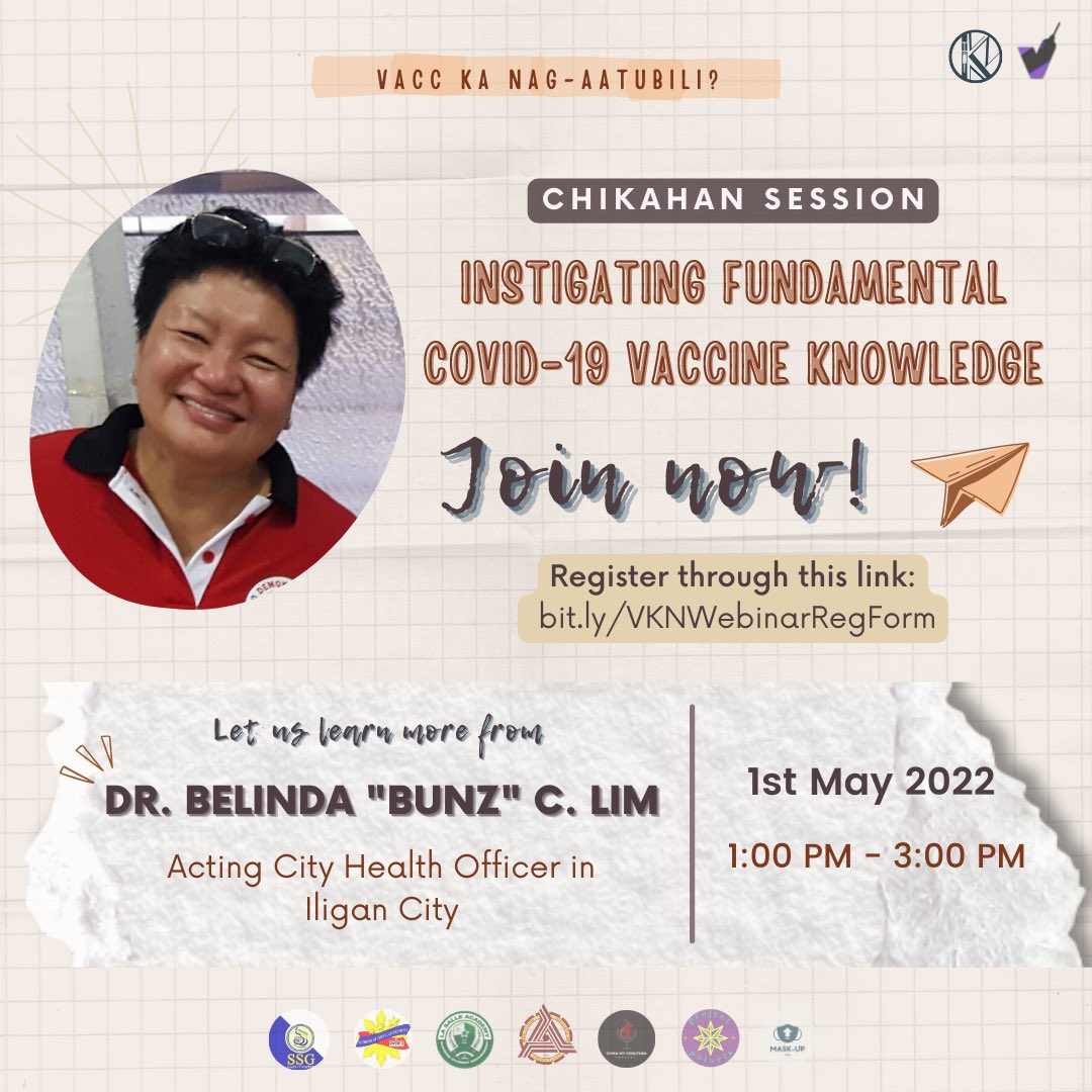 project_vkn's tweet photo. Heads up, ears open! 👂🏻

To be able to join this webinar, kindly register first through the registration form below:
https://t.co/gjFRAIX5Yt

VKN awaits, see you then! 😊 https://t.co/oXA6bYA5PG