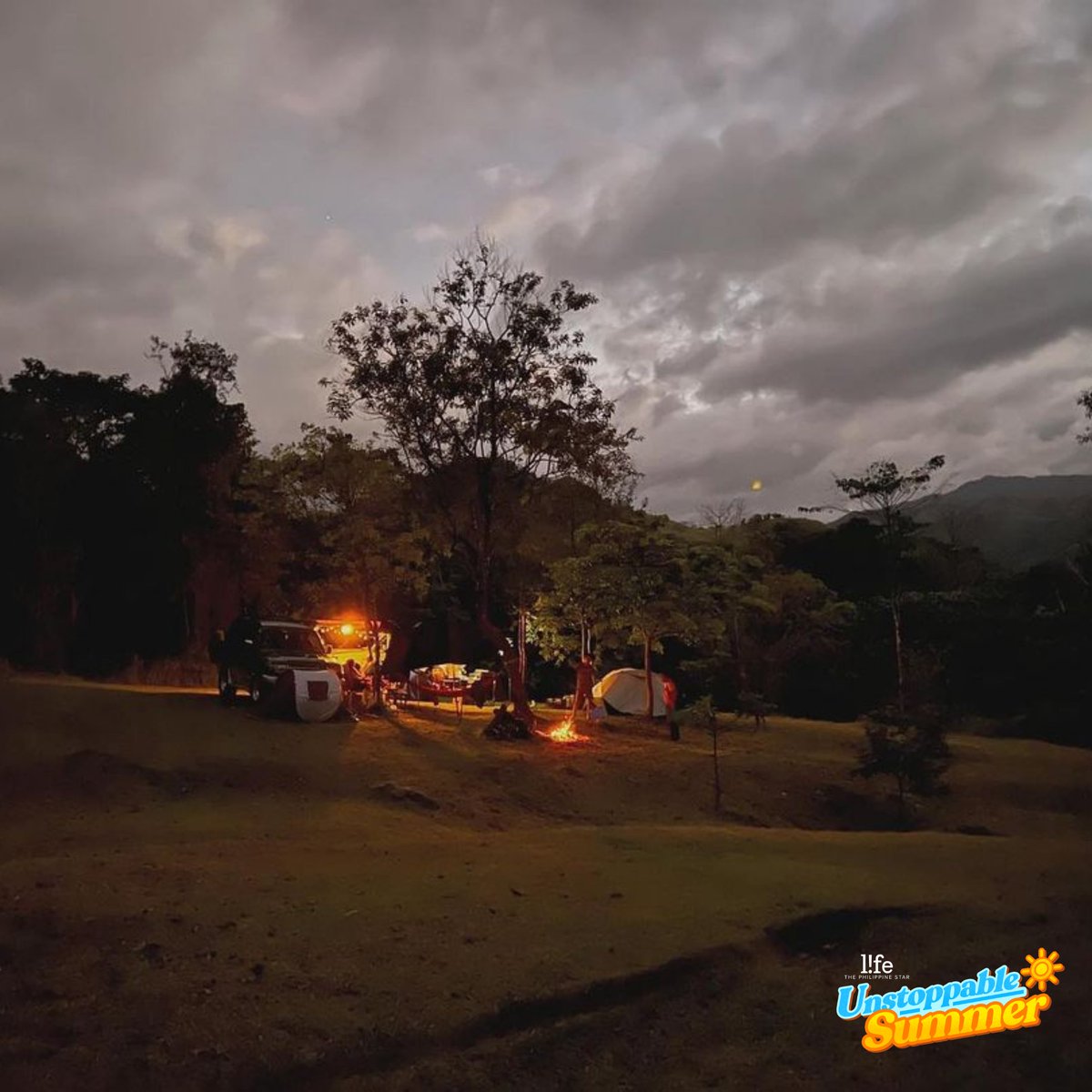 philstarlife's tweet photo. If you're planning for your next out-of-town trip, here are our suggestions. 🌄⛺ | https://t.co/uGJAnyaeWE

#PhilSTARLife #UnstoppableSummer

(📸: Lambingan Hills Official, Kuta Bungliw, Kampo ni Juan, WK Forest Camp, Sarah Lahbati, Bulod Campsite) https://t.co/xh9SS5dJkA