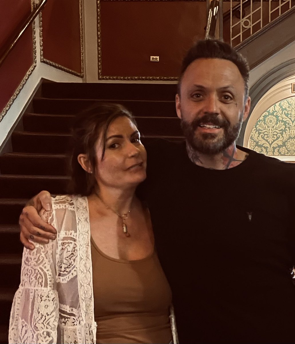almarshall36's tweet photo. When you’re both trying to talk and smile at the same time. Did my best until the end. Back to my Colorado. Red Rocks next @BrandoRecords 🤷🏻‍♀️@Justin_5591 https://t.co/XkGlTxCETa