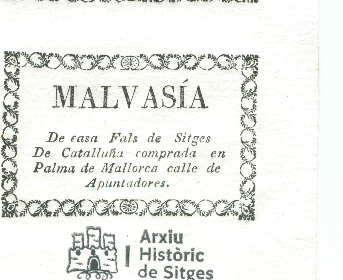 malvasia_sitges's tweet image. Sobre l'etiqueta de vi més antiga de Catalunya. Aquí pots saber-ne més:
▶️cellerdelhospital.cat/letiqueta-de-v…