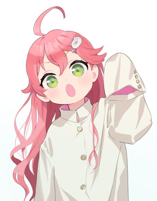 着たいって言ってた白ラン、かわいいねぇ🌸
#miko_Art 