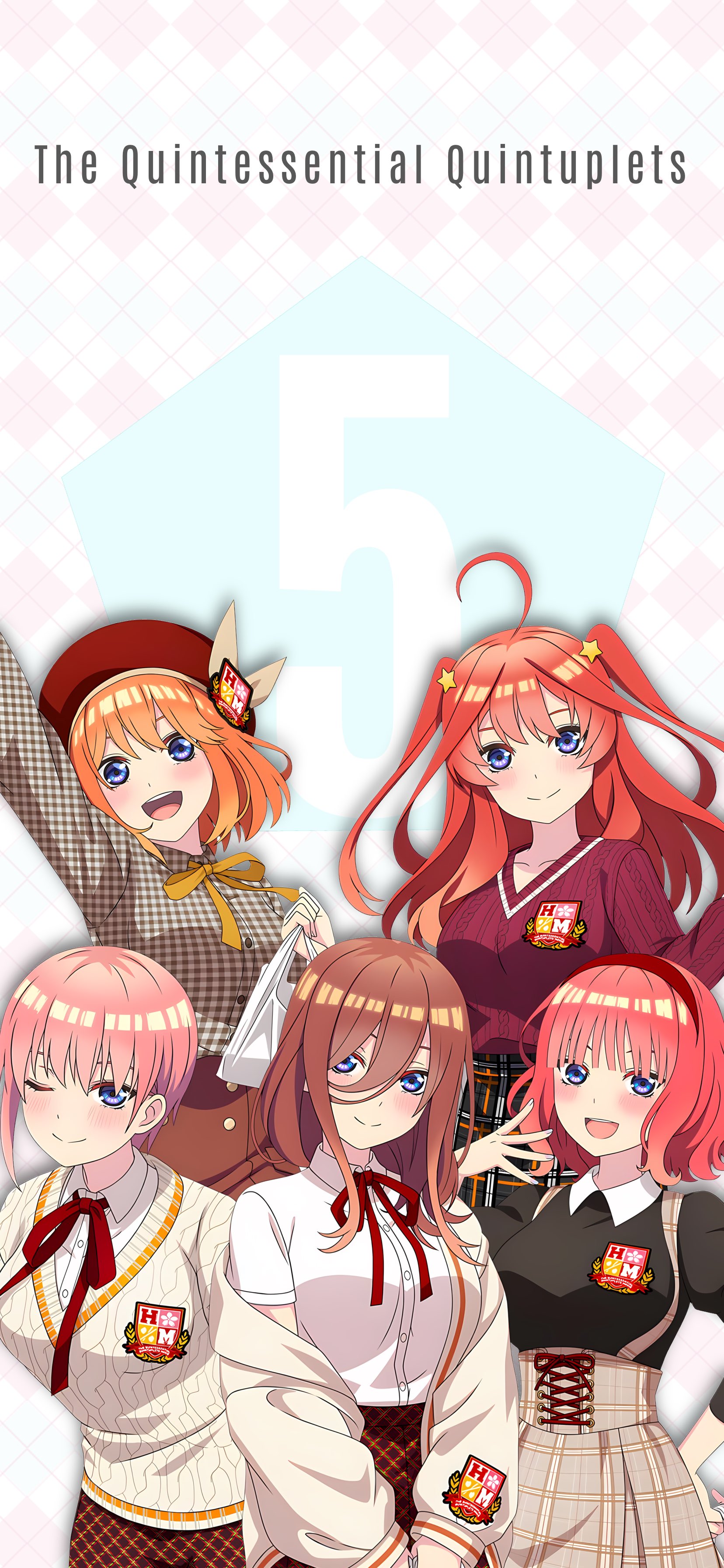 おにみ 五等分の花嫁壁紙 シンプルめ 保存等ご自由にどうぞ T Co Shhhqtqkra Twitter