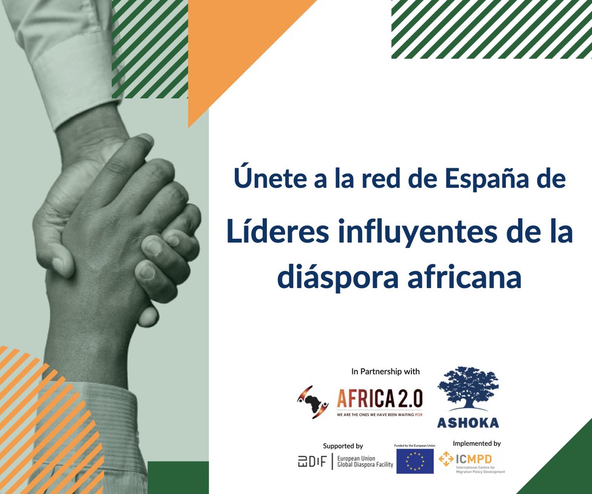 ¡Únete a la red de España de Líderes influyentes de la #diásporaafricana! 
Las aplicaciones están abiertas hasta el 6 de mayo 2022: 👇 ow.ly/QcXO50IUyIS

Applications are open until May 6th 2022 👇
ashoka.org/en-us/program/…