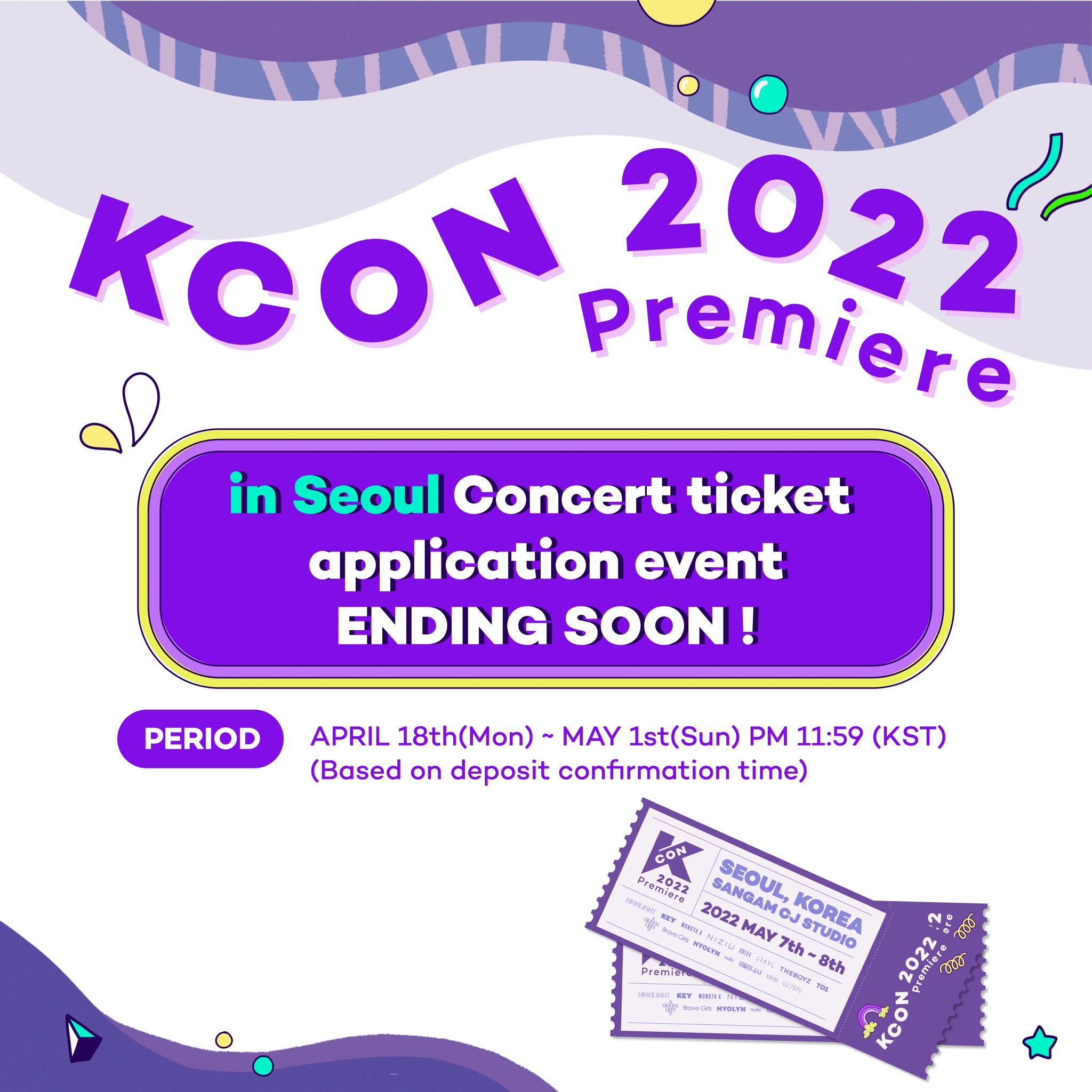 KCON official on Twitter "KCON 2022 Premiere in Seoul ticket