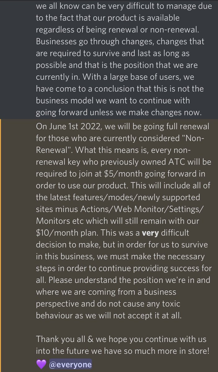 So lifetime means the lifetime of the service until we decide to change the terms? Gotcha 😂👍🏻