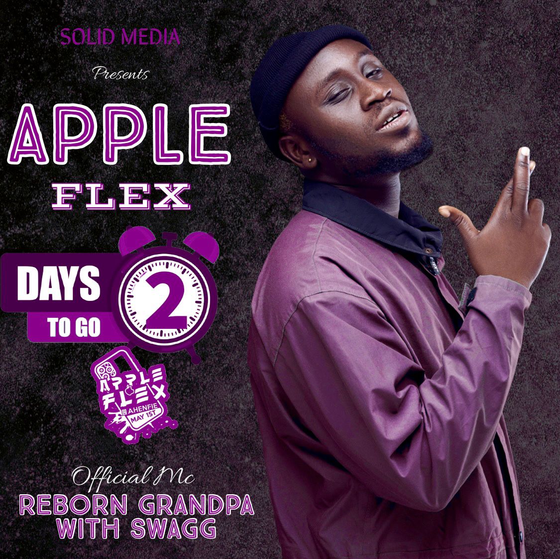 KofiAmpaabeng's tweet photo. COUNTDOWN!!
2 days left for the program we've been waiting for💯,#appleflex
Its not gonna be joke over there🔥lets meet at Royal Unity Lodge,Berekum and Rock with our #bhadestmc, #stagerocker @RebornGrandpa 🎉❤️❤️ https://t.co/hLWWuh5eFr