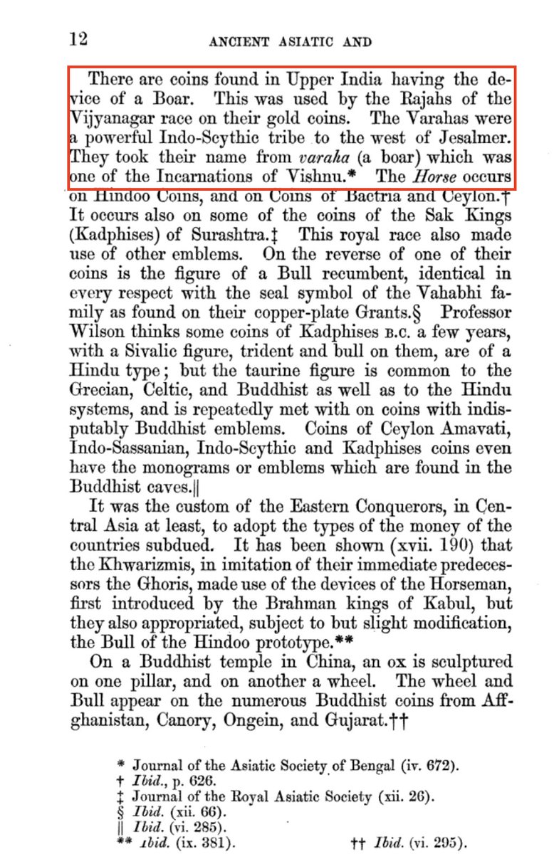 flyingamit's tweet photo. Yet another evidence of the ancestry of #Varaha Rajput. @sanjeevsanyal #forgotteninhistory #Alkhan #TurkShahi #HinduShahi #RajaBhoja(Adi Varaha) #RajaJaipal https://t.co/buDiWtW3J6