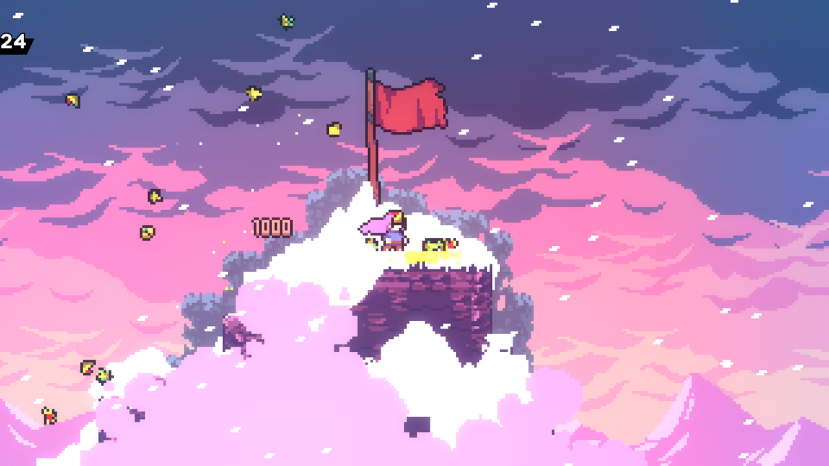 EverestAPI's tweet photo. Shattering Strawberries is a mod that lets you make your favourite collectable explode, and was created entirely by catapillie! Featuring customisable settings for amount of jooce and shards, you can check it out here: https://t.co/0ZsDvt6kHR https://t.co/xRsLmcQJT9