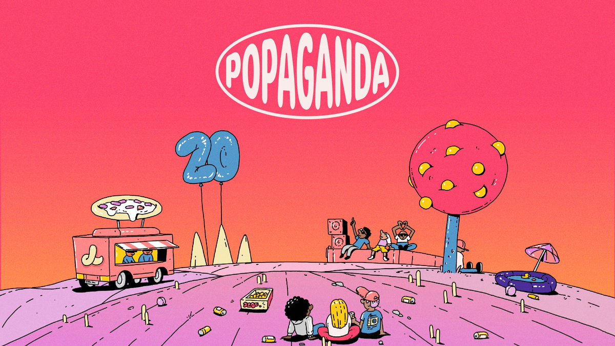 De första nio artisterna är klara för Popaganda som firar 20 år. Vem ser du mest fram emot att se? 🎈 popmani.se/seinabo-sey-fu…