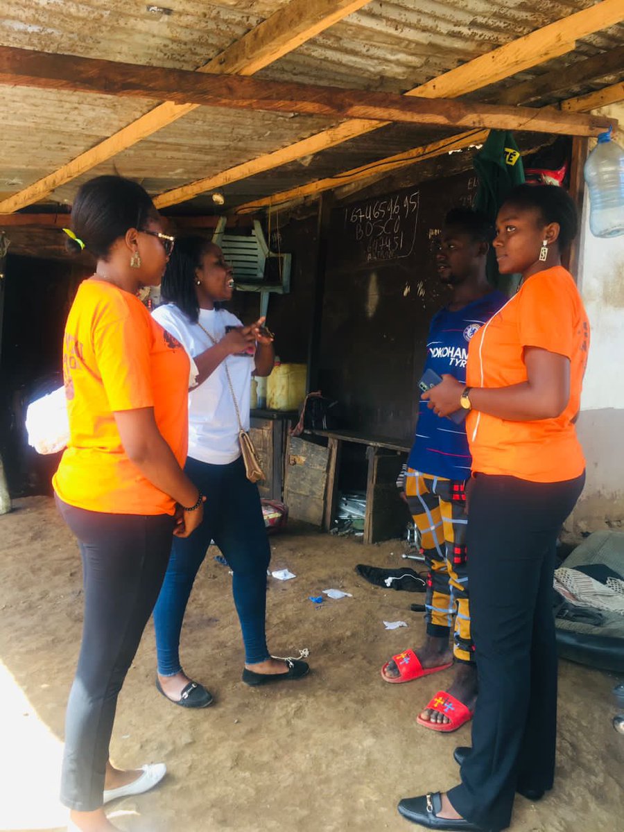 MikiFoundation's tweet photo. As part of the ongoing @MenengageC project to curb toxic #masculinity Denis Miki Foundation was in Mutengene doing a door-to-door sensitisation against the negative effects of toxic masculinity. #EndGBV #Cameroon @Emily_Efeti @limunga_litumbe @kelly_menyoli #HerVoiceMyVoice https://t.co/iKFSl8xmjc