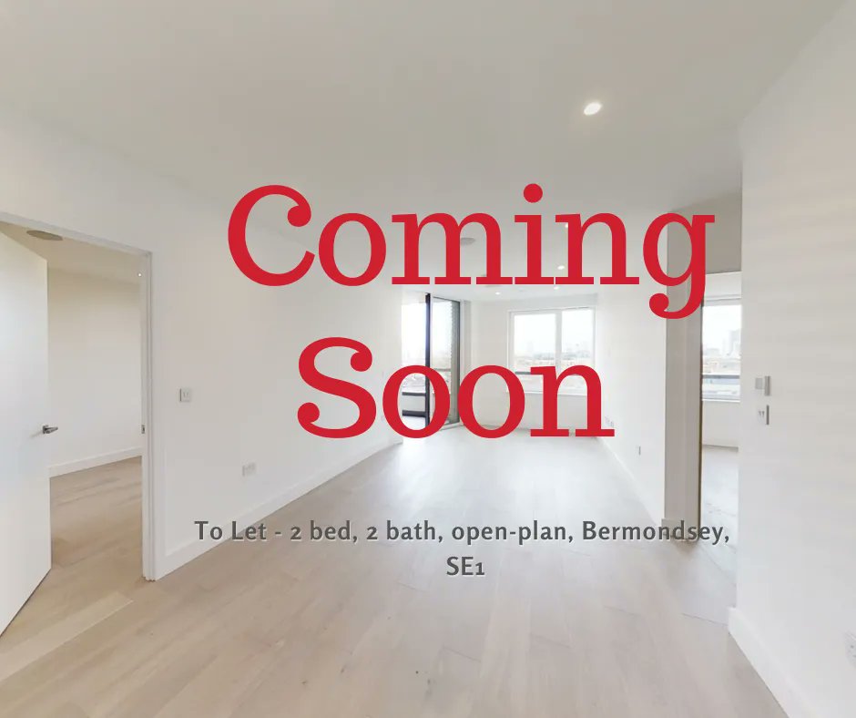 wigmorejones's tweet photo. Coming Soon - 2 bed 2 bath apartment in Bermondsey SE1 
.
DM us for more details 
.
#Wigmorejones #newhomesnewbeginnings #tolet #torent #realestate #citylife #cityliving #virtualtour #virtualviewing #property #southwestlondon #londonestatesgents #bermondsey https://t.co/ORaWsLLVuZ