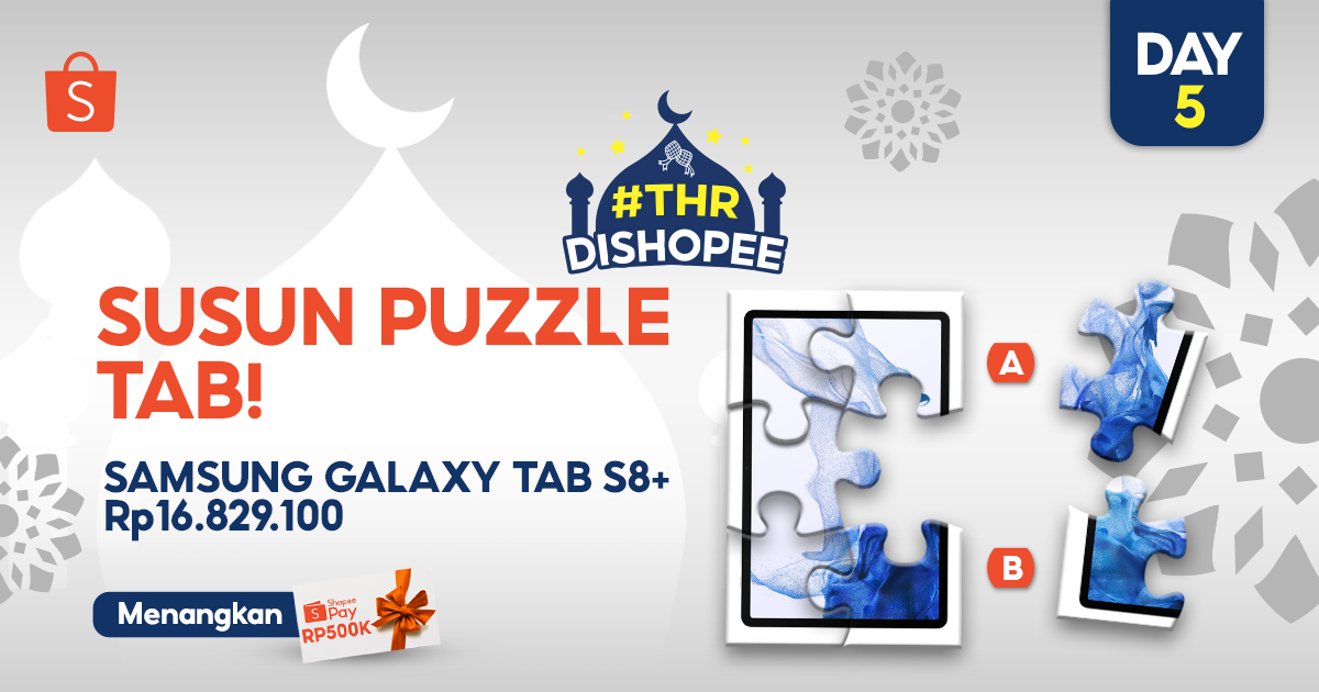 ShopeeID's tweet photo. ✨ DAPATKAN SHOPEEPAY 500K ✨

Spesial di #THRdiShopee hari ini, mimin mau GIVEAWAY SHOPEEPAY 500K nih! Caranya:

- Wajib FOLLOW @ShopeeID
- RT &amp; LIKE tweet ini
- REPLY jawaban kamu pakai #THRdiShopee SEBANYAK-BANYAKNYA!

Good luck! 😉 https://t.co/ums8Uxd4qe