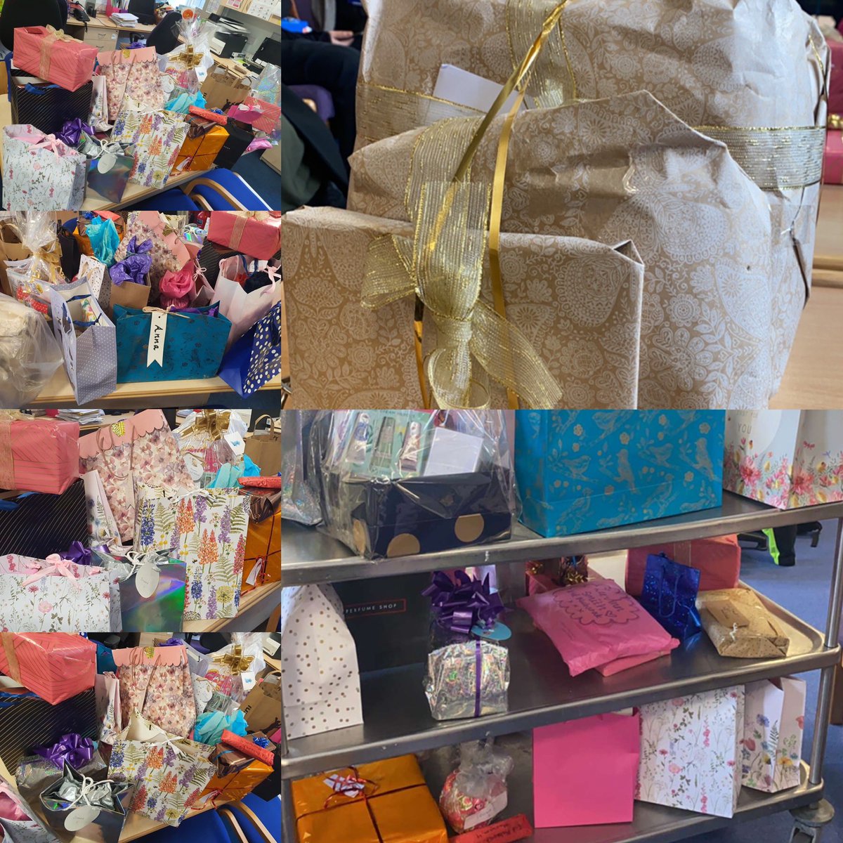 BenJonsonSchool's tweet photo. Our staff decided to kick start our eid celebrations by taking part in “secret eid”. We chose people anonymously and at random to gift them with something amazing and kept it a secret! Eid Mubarak from our Ben Jonson staff ✨ #EidMubarak2022 #secreteid #gifts #presents #celebrate https://t.co/CtuaRdsSNV