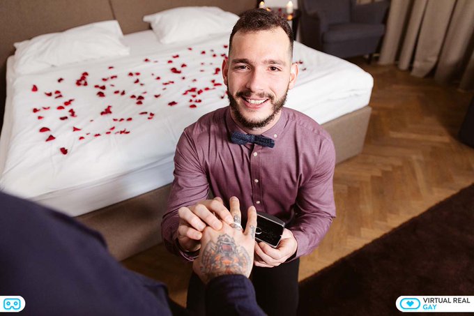 2 pic. ??? For your wedding night, @xxrickyhardxx is setting a memorable scene you’re going to love.