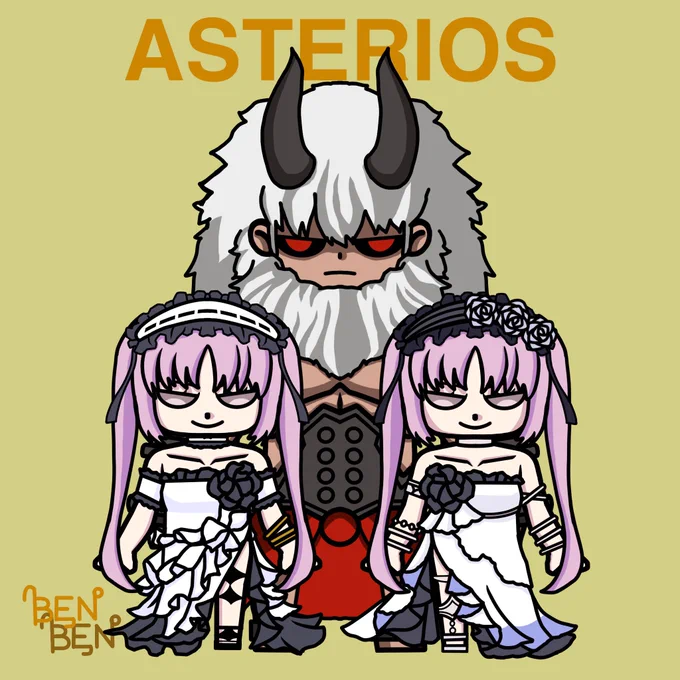 #129 アステリオス#FGO #べんべん一日一絵 