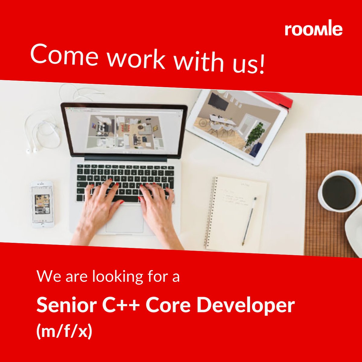 Looking for a Senior #cplusplus Core #Developer 
You have a feel for the world of algorithms and abstract structures? Clear and clean interfaces make a great platform with enormous access numbers and a wide range of functions for you? Apply:bit.ly/3MJ2zm1