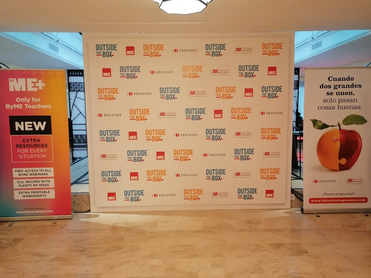 BreakBadEnglish's tweet photo. I had an awesome time doing improv at the @Edelvives presentation at #ABCSerrano
#OutsideTheBox
@madridimprov https://t.co/CPkMkJaJDc