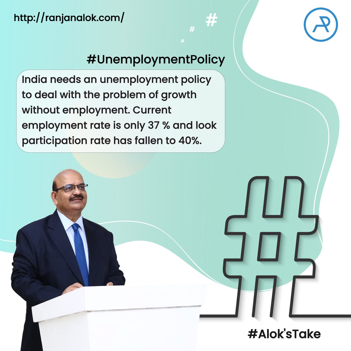 AlokRanjanIAS's tweet photo. Sharing my take on the current rate of employment and participation in India.
#employmentopportunities #unemployment #publicpolicy #employmentpolicy #GrowthRate #inclusivegrowth #economy #MyOpinion #AloksTake https://t.co/fE7D0Fy0cO