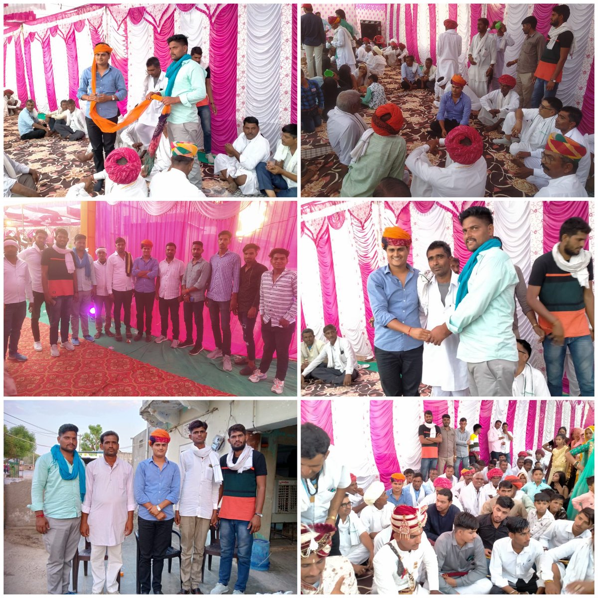 BharatMalpura's tweet photo. #मालपुरा
मेरे विधानसभा क्षेत्र मालपुरा में विभिन्न मांगलिक-वैवाहिक कार्यक्रमों में पहुँचकर सभी को शुभकामनाएँ प्रेषित की !!
@SachinPilot
@srinivasiyc https://t.co/Ez3KlqMY0u https://t.co/bN6COpncYa