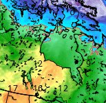 @chrislibertynow @MITAlum4Climate @GNewshub Well, this is shocking... Hudson Bay... These are ever changing forecasts but the accumulated heat energy will certainly manifest all over the Arctic soon... These temps clearly shows a disaster... Sam and Krvast may post about these soon.....