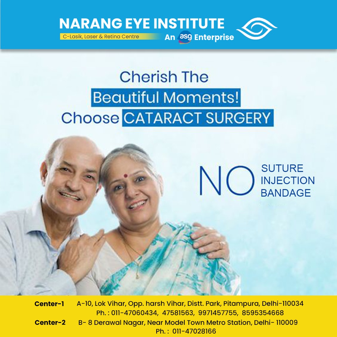 EyeNarang's tweet photo. Visit: https://t.co/HZ9eY8rbwj
CENTER 1: B- 8 Derawal Nagar, Near Model Town Metro Station, Delhi
Ph: 011-47028166, 27141134, 27118319, 35604711
CENTER 2:  A-10, Lok Vihar, Opp. harsh Vihar, Distt. Park, Pitampura, Delhi
Ph: 011-47060434, 47581563, 9971457755, 8595354668 https://t.co/vuCRe7cFab