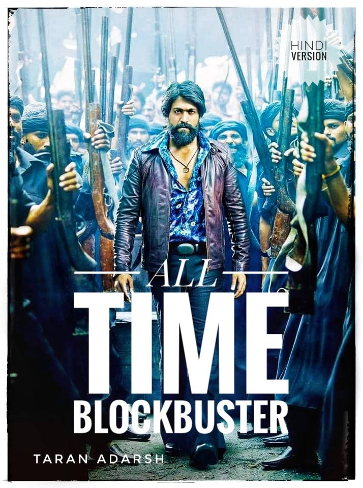 taran_adarsh's tweet photo. #KGF2 is now ALL TIME BLOCKBUSTER... EXCELLENT Week 2, collects ₹ 75 cr+, TERRIFIC... Will cross ₹ 350 cr today [third Fri]... [Week 2] Fri 11.56 cr, Sat 18.25 cr, Sun 22.68 cr, Mon 8.28 cr, Tue 7.48 cr, Wed 6.25 cr, Thu 5.68 cr. Total: ₹ 348.81 cr. #India biz. #Hindi https://t.co/QGkOxT6723