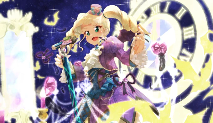 #GWはフォロワーさんが増える 
アイカツとかVとか 