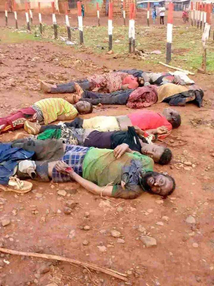 GarbiiB's tweet photo. #Ethiopia 

The teroirist Government of Ethiopia have killed 25 people @Oromo of west Guji southern areas 
@UNHumanRights @hrw @amnesty https://t.co/UAt6Vu04iP