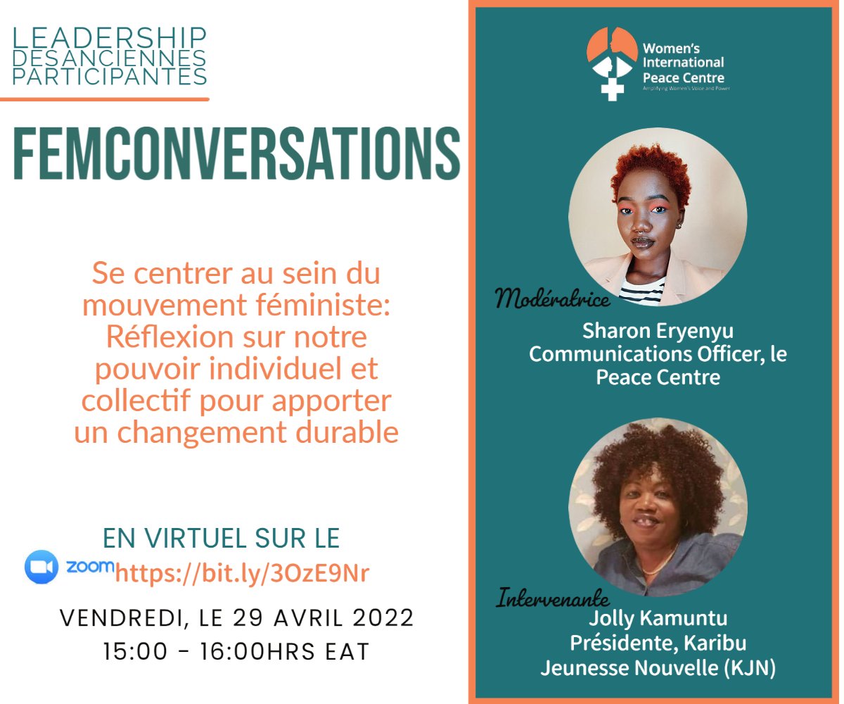 The Peace Centre Alumni on Twitter "It's happening today! 💃🏿 On the