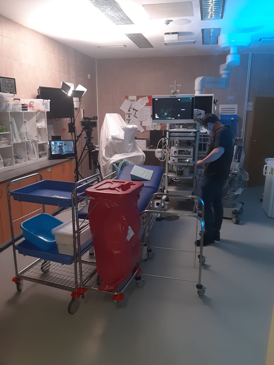 ESGE_news's tweet photo. Everything planned to perfection at our Prague centre for today‘s live demonstrations of endoscopy. Starting very soon and streaming all day today at #ESGEDays2022. Digital delegates can still join us! https://t.co/pWCoAxg4Ju https://t.co/pP3ioolVlE