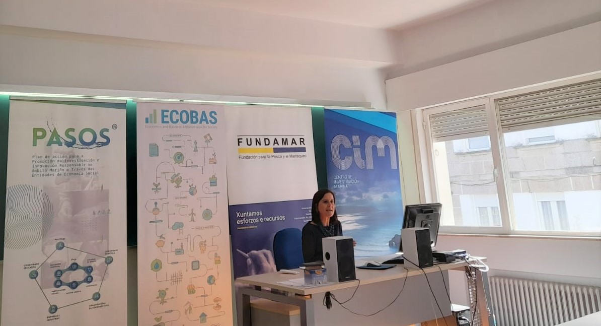GALP7GALP7's tweet photo. Esta semana reunímonos para continuar a traballar no proxecto #Pasos, que fomenta iniciativas que aposten pola investigación e a innovación responsable no sector mariño 🌊
👉 O proxecto desenvólvese no marco de @eusumogal
#investigación #mar #CIM #Ecobas #Fundamar #GALP https://t.co/cKXhSz1Ju6