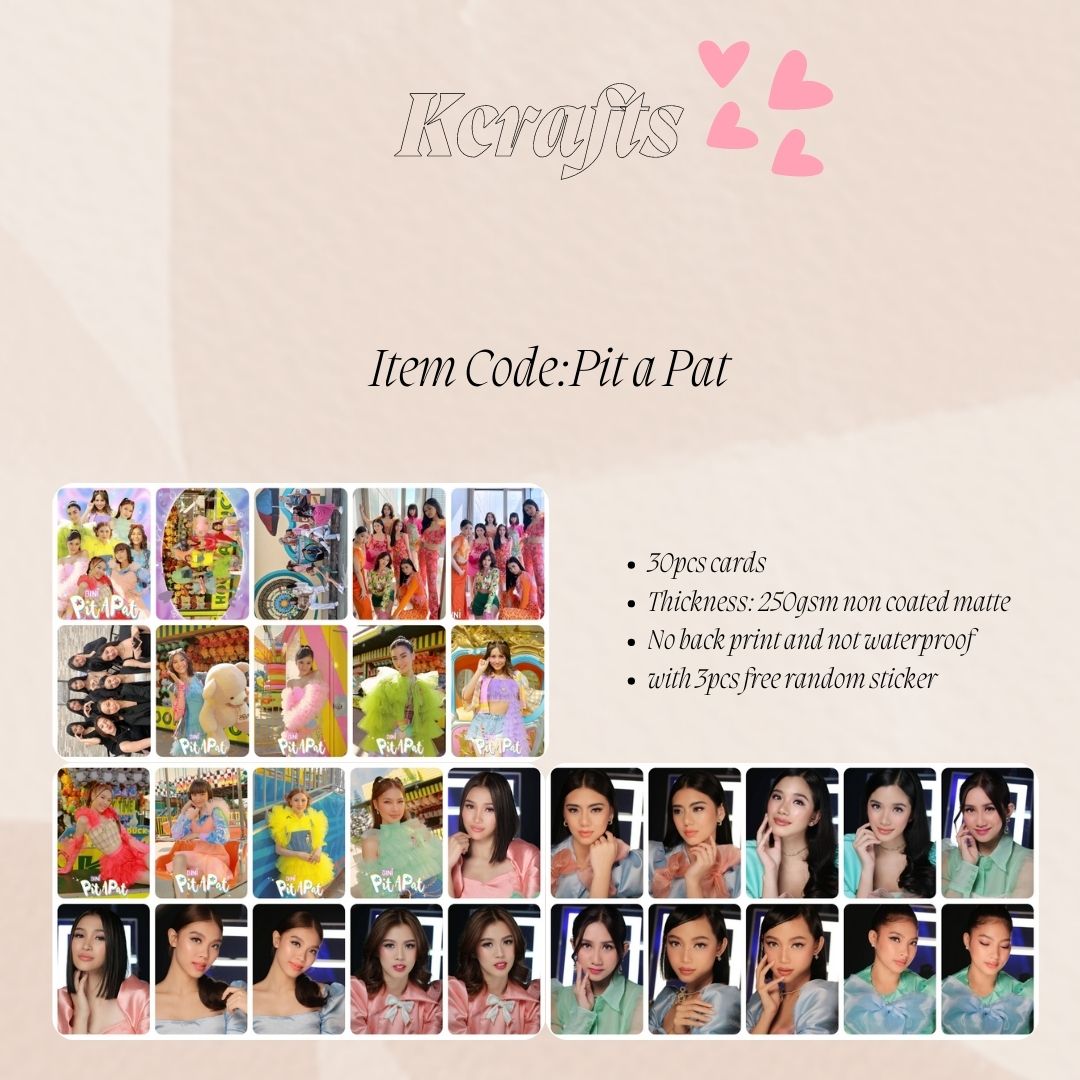 kpocrafts's tweet photo. BINI NEW LOMOCARDS
this will be up later by 4.30 shopee payday sale!
#kcrafts #lomocards #BINI_PitAPat
#Bini
๐๐ป https://t.co/yEWbLRNoU1 https://t.co/qaw7TJciFi