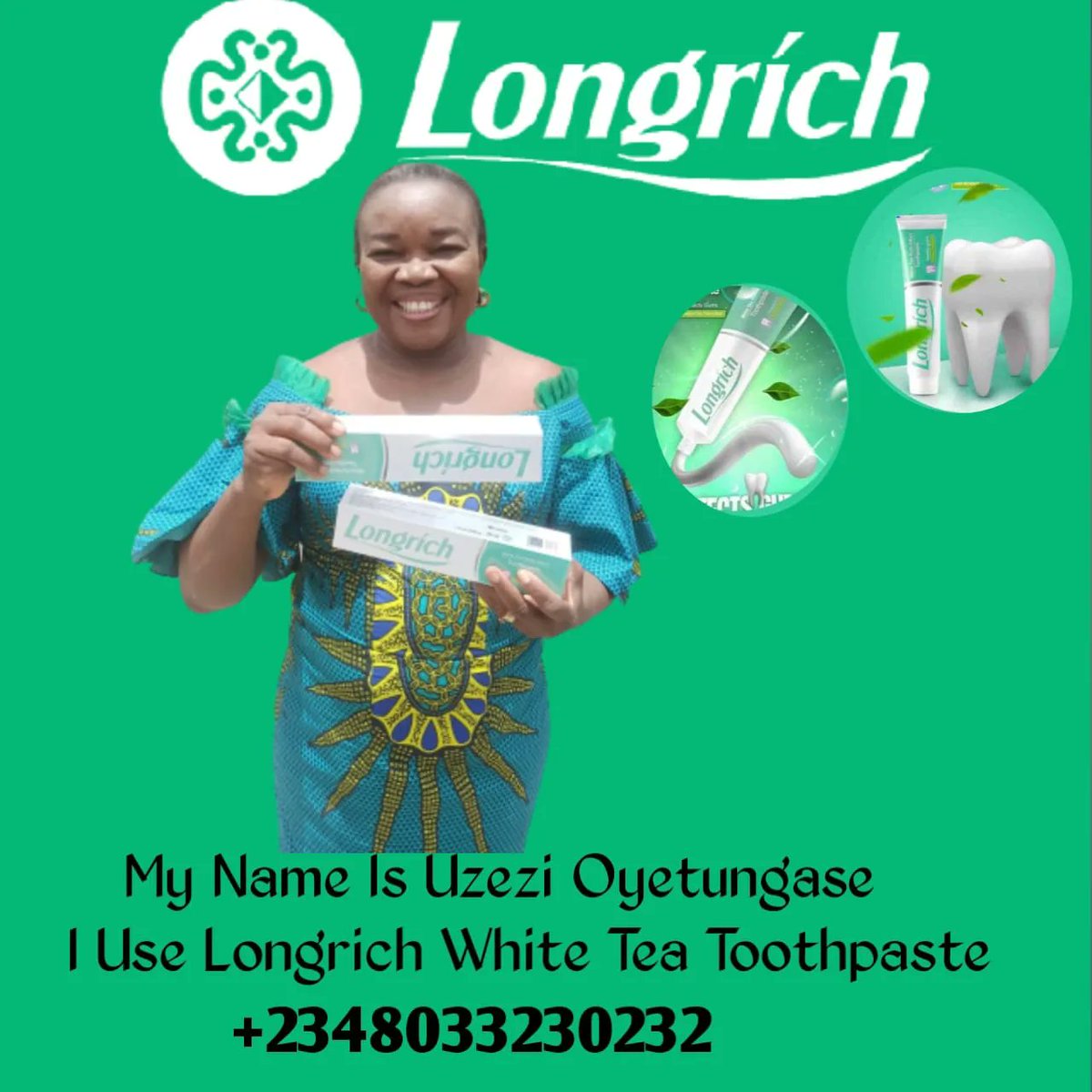 UzeziOyetungase's tweet image. DM to get yours today.
#oralhealth 
#bleedinggum
#longrichtoothpaste