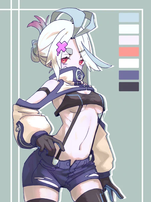 真己オルタ。そろそろ名前考えないとね。#にたまごアート 