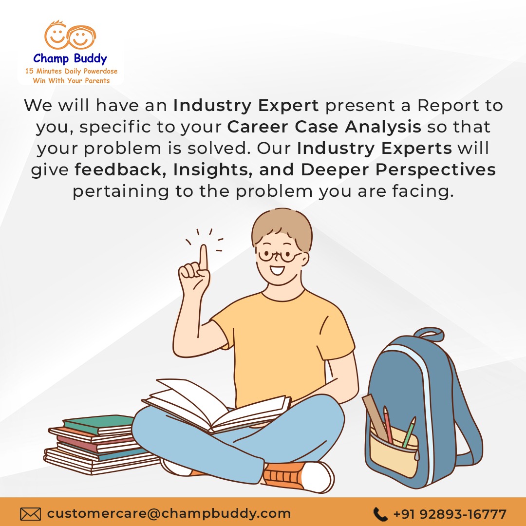 champpbuddy's tweet photo. Deep Dive 1:1 Industry Expert Career Case Analysis to solve your problems, and queries and provide you feedback, Insights, and Deeper.
.
.
#champbuddy #powerdose #kids #parents #activities #voucher #happykid #happyparent #academic #vocational #extracurricular #children https://t.co/CuxLtSRnK1