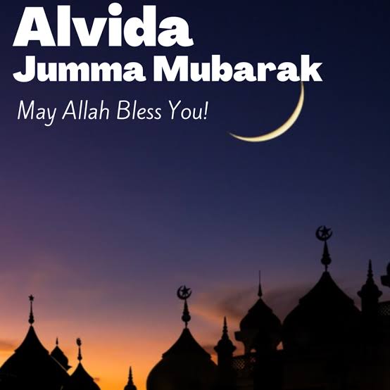 #Assalamu____Alaikum____

*May the almighty accept all your wishes and accomplish them. Alvida Jumma Mubarak*🤲🤲🤲
#AlvidaJummaMubarak 
#alvidamaheramzan 

twitter.com/i/spaces/1mnxe…