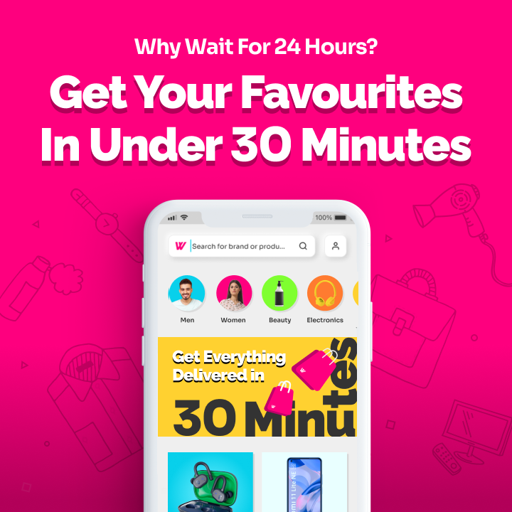 30 minutes shopping experience is here. We are now live in Gurgaon! Give us a try bit.ly/warp_01