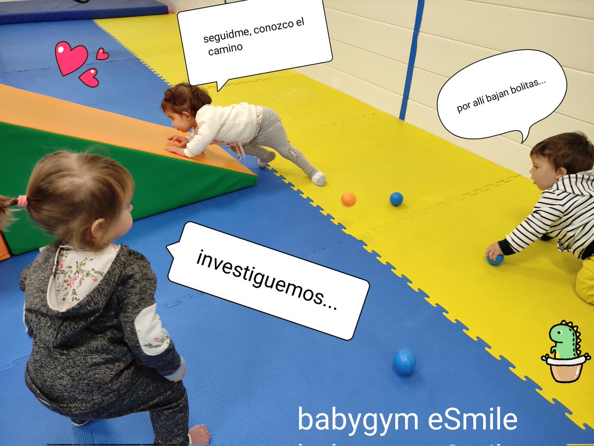 eSmilePsico's tweet photo. Atención peques + mamá o papá os estamos esperando en nuestro Babygym familia 

https://t.co/LMbnpRBCrP https://t.co/EgmVJtJ20G
