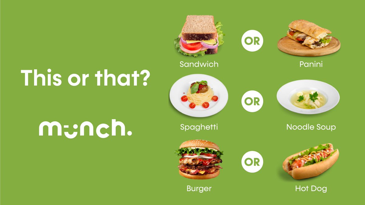 With so many options it can be difficult to decide... Which one is your go to staple? 🥪🍝🌭 #ThisOrThat