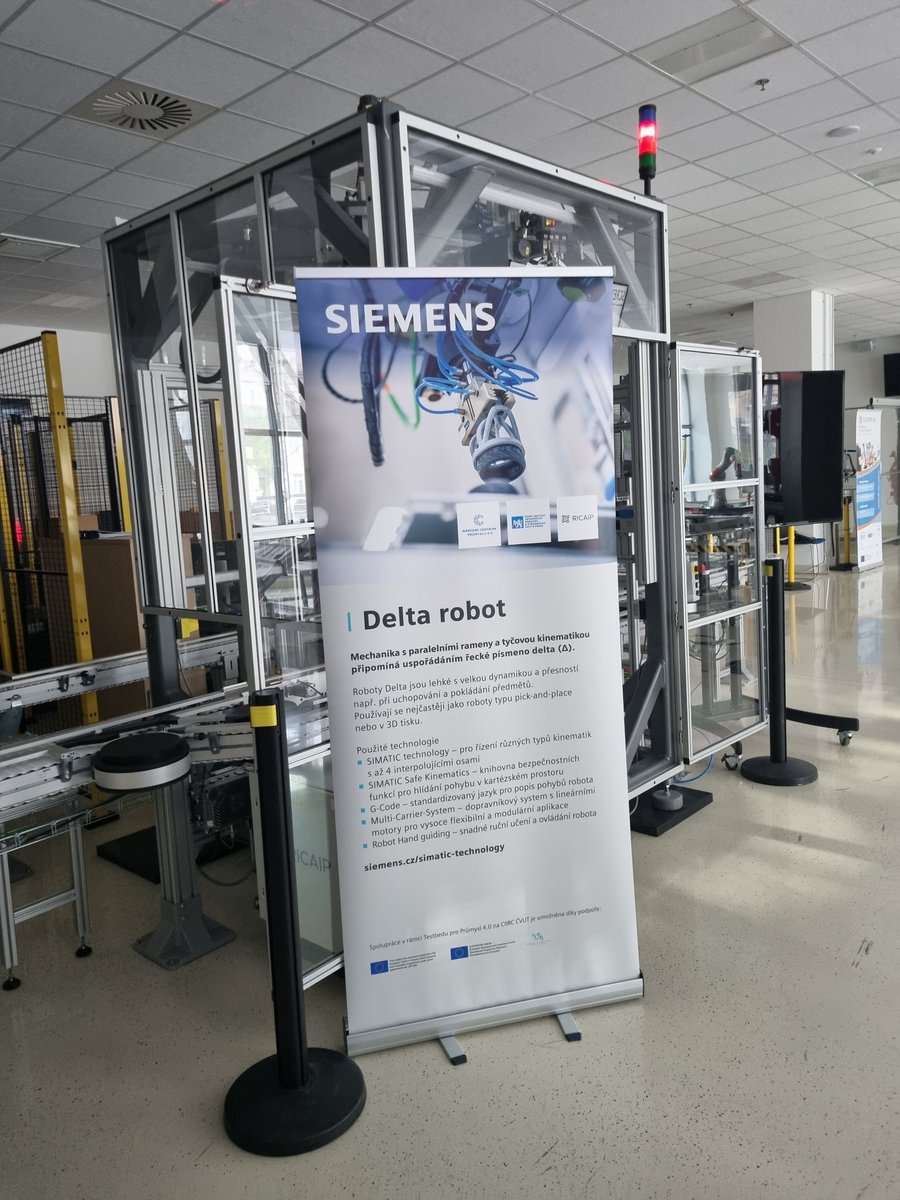 <a href="/SiemensCzech/">Siemens Czech</a> technologie v dnes nove otevřeném Testebedu <a href="/NCP40/">NCP4.0</a> #simatic #Industry40