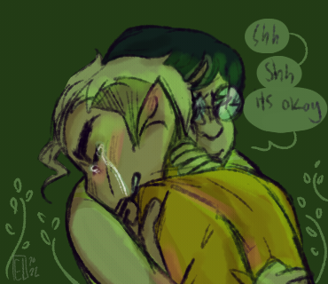 Butterniphe's tweet photo. Green is a comfort color 💌😩 

#huntlow #hollowmind #toh #willowpark #thegoldenguard #fanart #tohfanart #huntertoh #willowtoh #myart https://t.co/2JOs0fIBuC