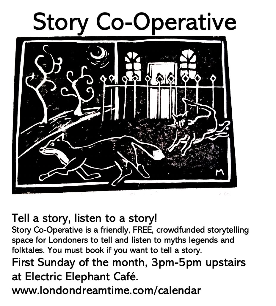 LondonDreamtime's tweet image. Story co op is Sunday!
Come and swim in the enchanted waters of folktale myth and legend. Tell a story or just listen.
eventbrite.co.uk/e/story-co-ope…
Image by @darkartopia