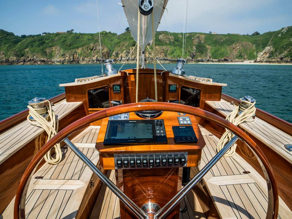 "Dangerously attractive"* Spirit 63DH Gwenhyfar is now for sale on the brokerage market. Launched in 2018, she is a beautifully maintained cruising and racing Spirit capable of world sailing.

Full details: bit.ly/3xZQBQy

*quote from <a href="/yachtingworld/">Yachting World</a> magazine